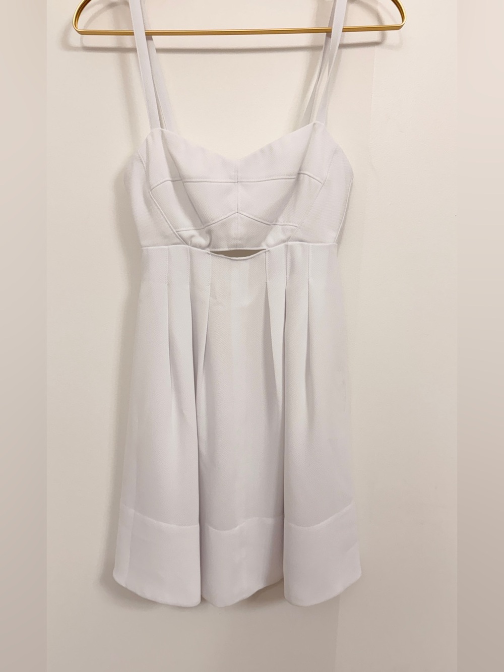 Club Monaco White Dress with Pockets - Size XS